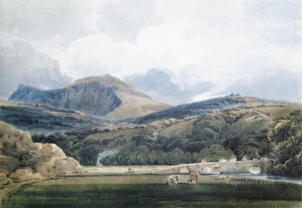 Mynn acuarelista paisaje Thomas Girtin Pintura al óleo